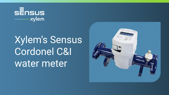Xylem's Sensus Cordonel® ultrasonic static meter