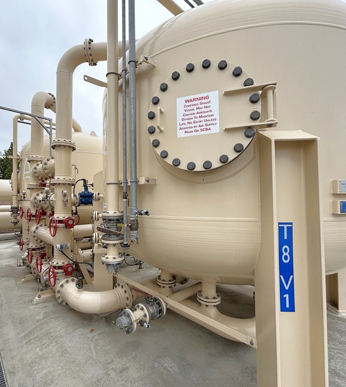 PFAS treatment plants require sophisticated technologies to operate under precise conditions. Courtesy of Cla-Val.