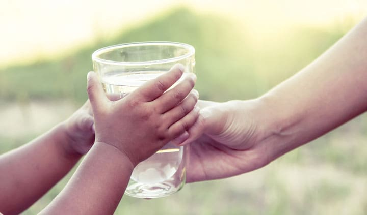 water glass
