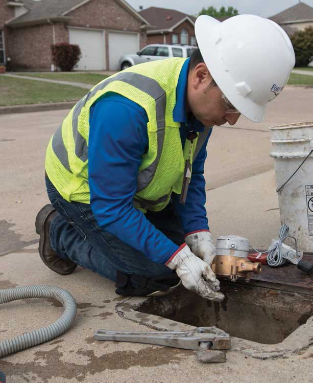 The deployment stage of Fort Worth’s MyH2O program involved more than 275,000 meter change outs.