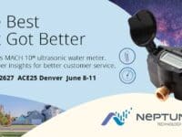 Count on Neptune’s MACH 10® ultrasonic meter. Build on technology tailored to the needs of your utility.